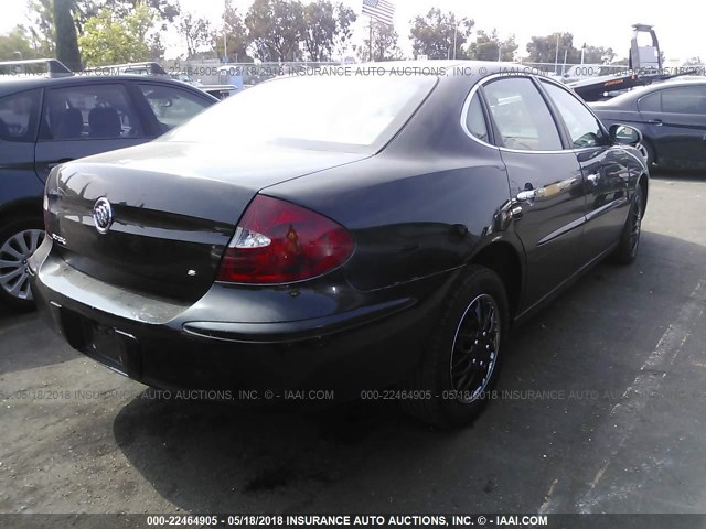 2G4WC552861230323 - 2006 BUICK LACROSSE CX BLACK photo 4