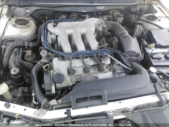 1YVGE22B1P5156212 - 1993 MAZDA 626 ES GRAY photo 10