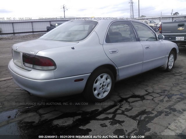 1YVGE22B1P5156212 - 1993 MAZDA 626 ES GRAY photo 4