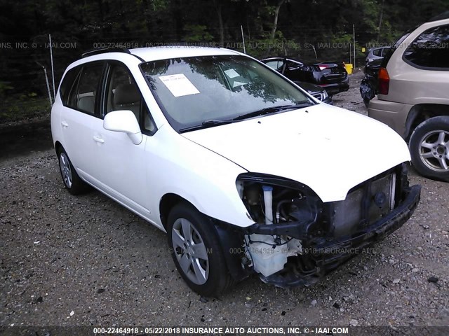 KNAFG528097255156 - 2009 KIA RONDO LX/EX WHITE photo 1