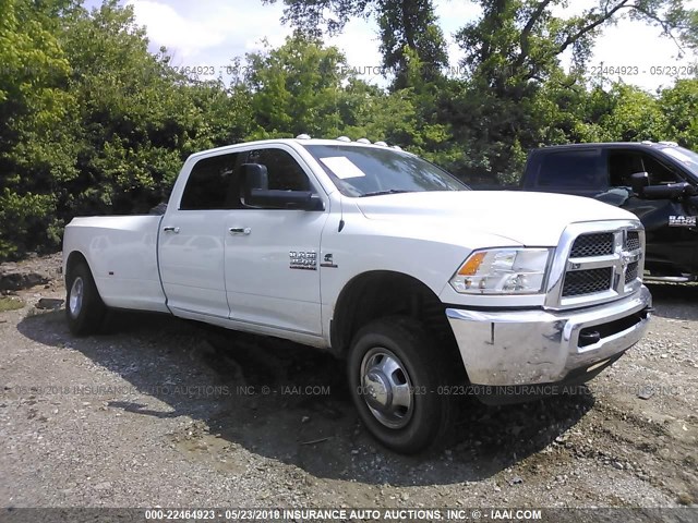 3C63RRHL2GG345758 - 2016 RAM 3500 SLT WHITE photo 1