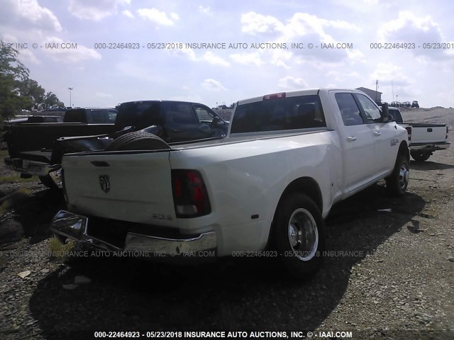 3C63RRHL2GG345758 - 2016 RAM 3500 SLT WHITE photo 4