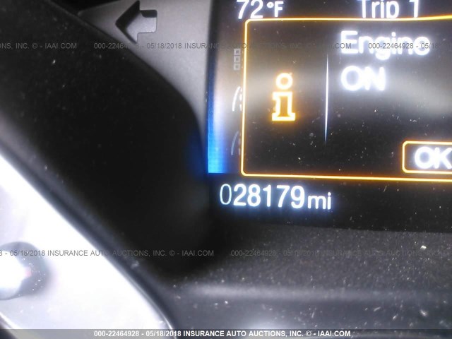 1FADP3KE6FL222420 - 2015 FORD FOCUS SE رمادي صورة 7