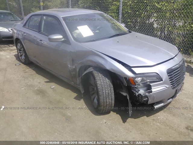 2C3CCABG9EH382539 - 2014 CHRYSLER 300 S GRAY photo 1