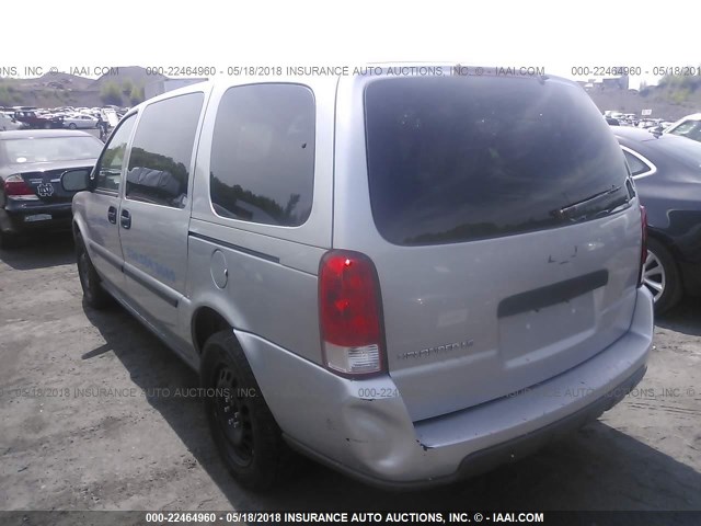 1GNDV23127D146915 - 2007 CHEVROLET UPLANDER LS SILVER photo 3