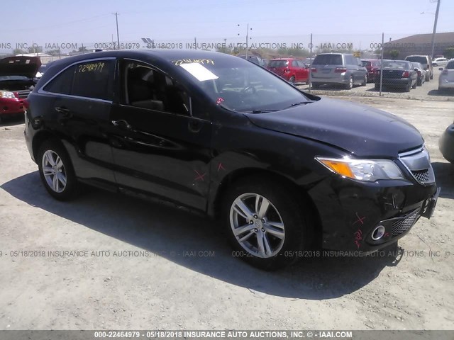 5J8TB3H34DL009832 - 2013 ACURA RDX BLACK photo 1