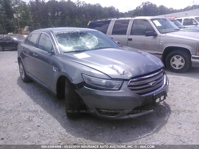 1FAHP2E87DG208257 - 2013 FORD TAURUS SEL GRAY photo 1