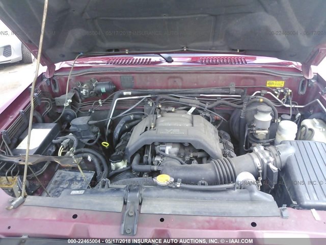 JACDJ58XXW7904675 - 1998 ISUZU TROOPER S/LS/LIMITED 栗色 照片 10