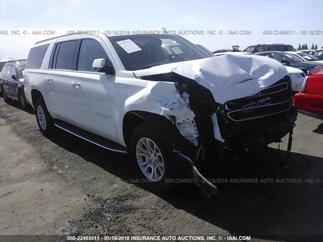 1GKS2FKC7HR273459 - 2017 GMC YUKON XL K1500 SLE WHITE photo 1