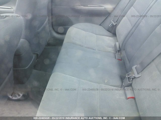 1YVFP80D445N85806 - 2004 MAZDA 6 S GRAY photo 8