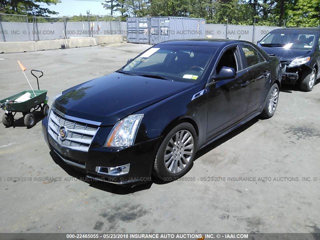 1G6DS5ED5B0100797 - 2011 CADILLAC CTS PREMIUM COLLECTION BLACK photo 2