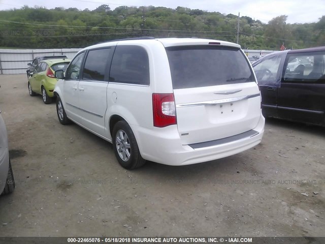 2A4RR5DG5BR694253 - 2011 CHRYSLER TOWN & COUNTRY TOURING WHITE photo 3