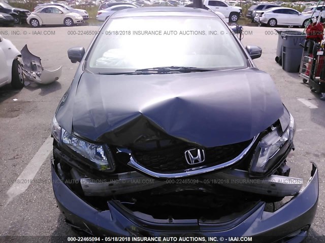 2HGFB2F95FH517368 - 2015 HONDA CIVIC EXL Boz foto 6