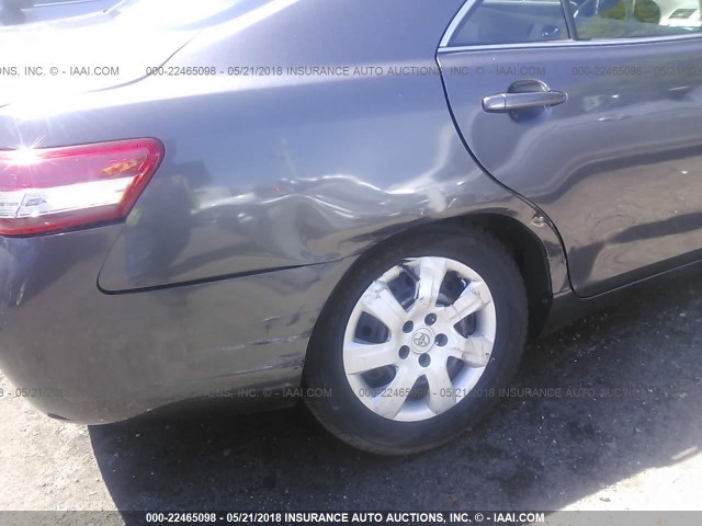 4T4BF3EK1AR002340 - 2010 TOYOTA CAMRY SE/LE/XLE GRAY photo 6