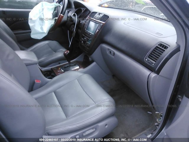 2HNYD18733H532187 - 2003 ACURA MDX TOURING GRAY photo 5