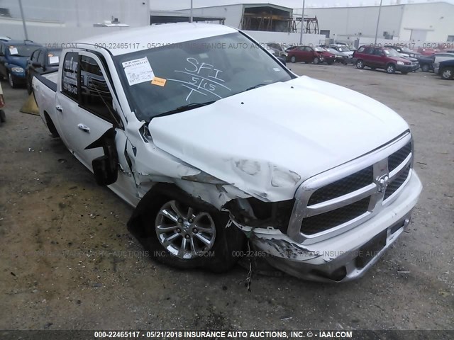 1C6RR6LT7ES145982 - 2014 RAM 1500 SLT WHITE photo 1