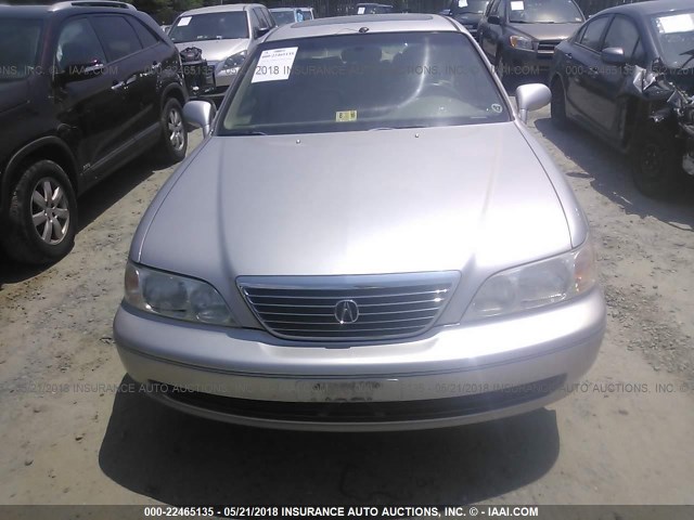 JH4KA9663VC009799 - 1997 ACURA 3.5RL SILVER photo 6