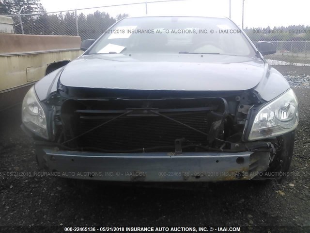 1G1ZG57B38F199263 - 2008 CHEVROLET MALIBU LS ღია ლურჯი ფოტო 6