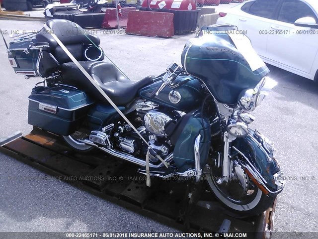 1HD1FCW164Y610785 - 2004 HARLEY-DAVIDSON FLHTCUI Жасыл фото 1