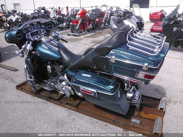 1HD1FCW164Y610785 - 2004 HARLEY-DAVIDSON FLHTCUI Жасыл фото 3