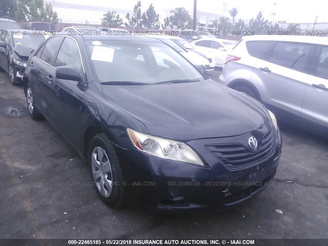 JTNBE46K373037560 - 2007 TOYOTA CAMRY NEW GENERAT CE/LE/XLE/SE BLACK photo 1
