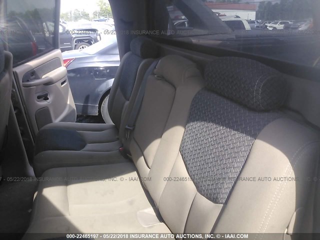 3GNEC13T33G241471 - 2003 CHEVROLET AVALANCHE C1500 GRAY photo 8