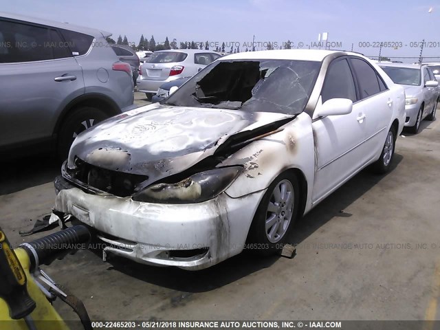 JTDBE30KX20103927 - 2002 TOYOTA CAMRY LE/XLE/SE Ağ foto 2