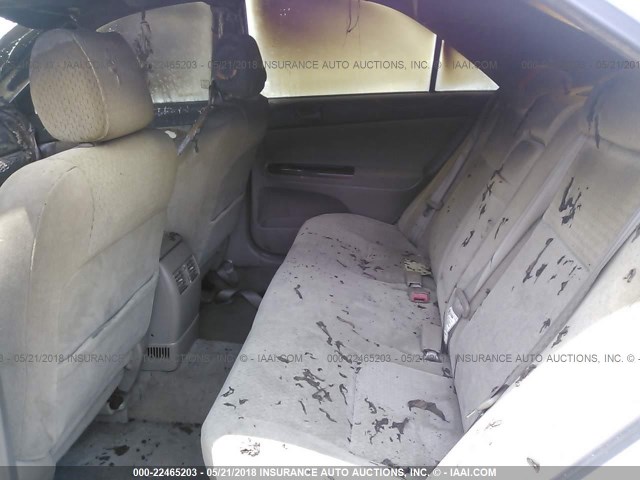 JTDBE30KX20103927 - 2002 TOYOTA CAMRY LE/XLE/SE Ağ foto 8