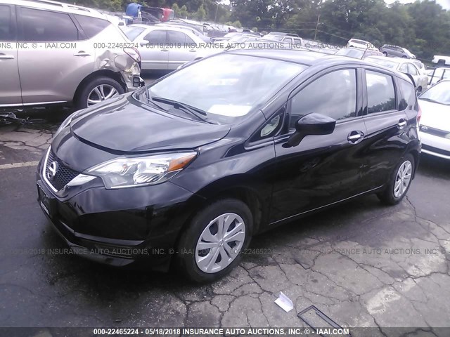 3N1CE2CP9HL366270 - 2017 NISSAN VERSA NOTE S/S PLUS/SV/SL/SR BLACK photo 2