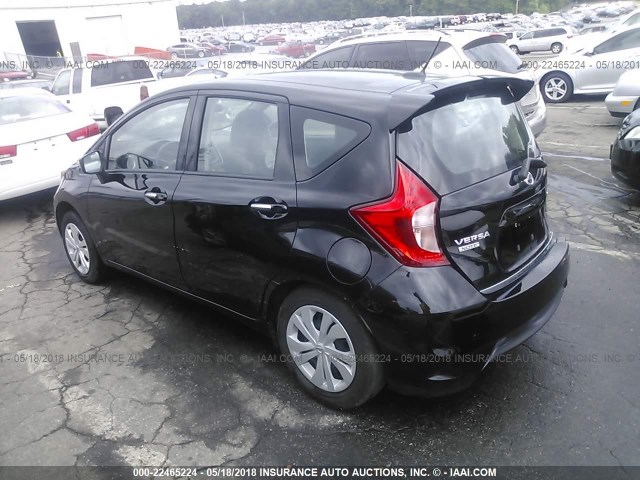 3N1CE2CP9HL366270 - 2017 NISSAN VERSA NOTE S/S PLUS/SV/SL/SR BLACK photo 3