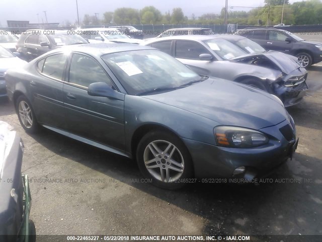 2G2WR554161267836 - 2006 PONTIAC GRAND PRIX GT GRAY photo 1