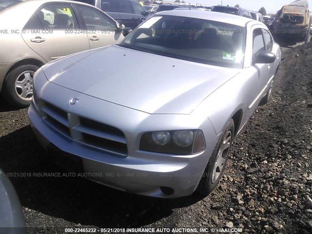 2B3KA43R17H643732 - 2007 DODGE CHARGER SE/SXT SILVER photo 2