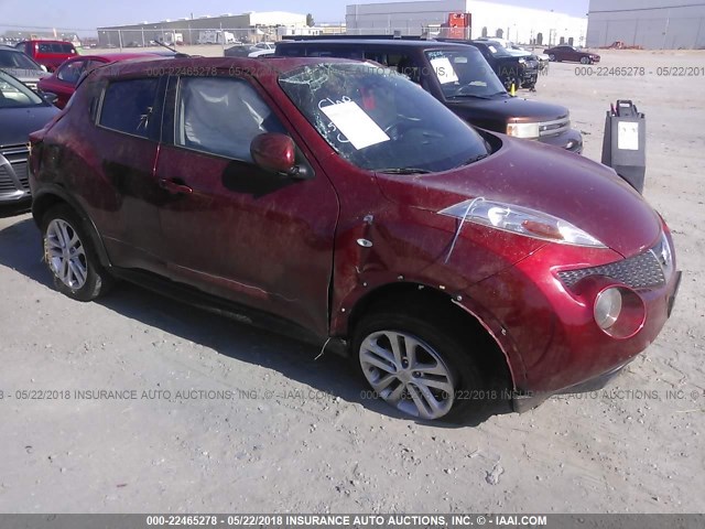 JN8AF5MR5CT117167 - 2012 NISSAN JUKE S/SV/SL RED photo 1