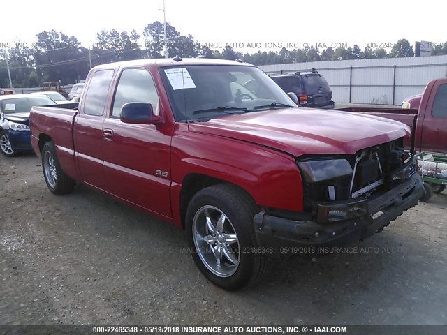 2GCEK19N231393044 - 2003 CHEVROLET SILVERADO K1500 RED photo 1