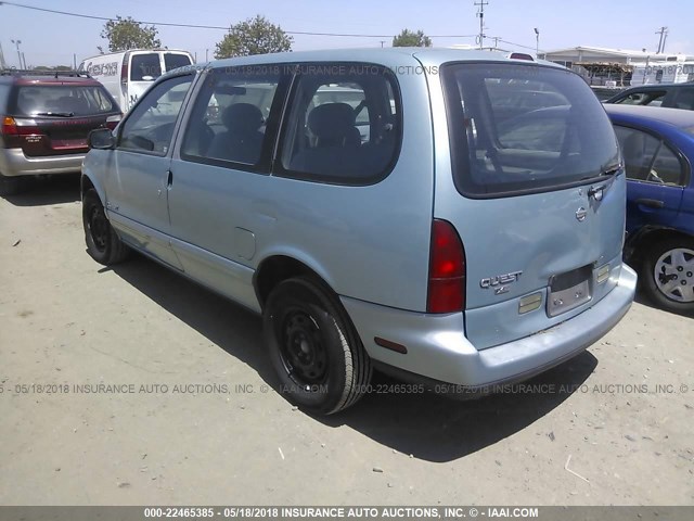 4N2DN11W7RD837570 - 1994 NISSAN QUEST XE/GXE Light Blue photo 3