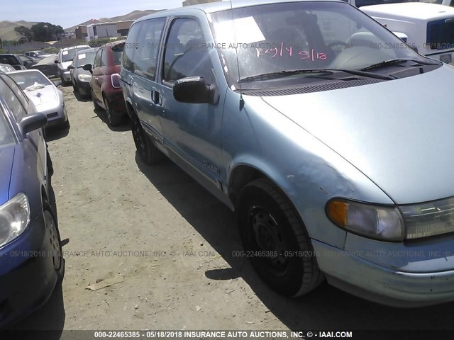 4N2DN11W7RD837570 - 1994 NISSAN QUEST XE/GXE Light Blue photo 6