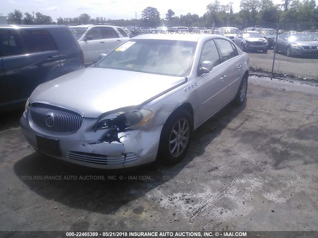 1G4HR57Y57U165848 - 2007 BUICK LUCERNE CXL SILVER photo 2