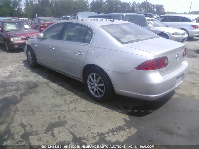 1G4HR57Y57U165848 - 2007 BUICK LUCERNE CXL SILVER photo 3