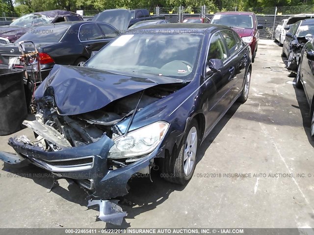 1G1ZC5E05AF131534 - 2010 CHEVROLET MALIBU 1LT 蓝色 照片 2