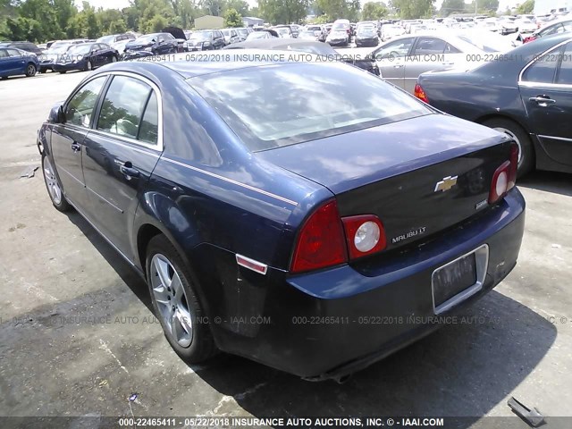 1G1ZC5E05AF131534 - 2010 CHEVROLET MALIBU 1LT 蓝色 照片 3