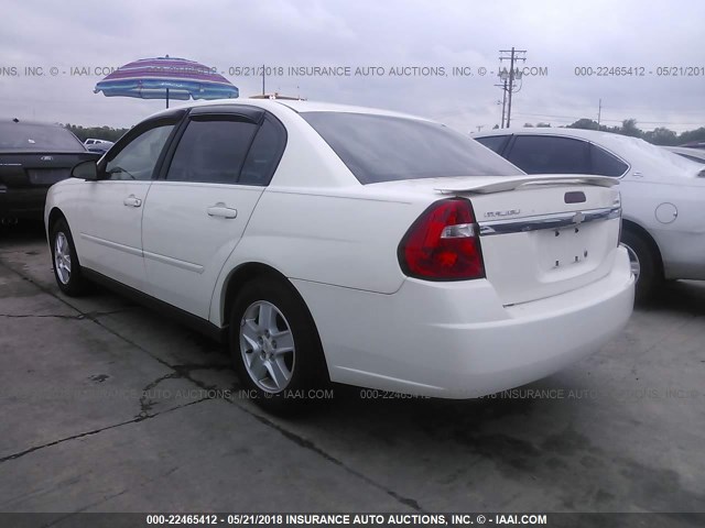 1G1ZT54865F156035 - 2005 CHEVROLET MALIBU LS თეთრი ფოტო 3