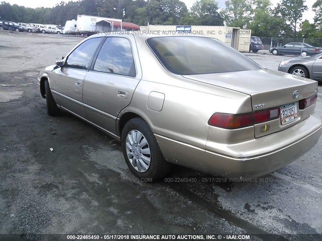4T1BG22K3VU820941 - 1997 TOYOTA CAMRY CE/LE/XLE 金色 照片 3