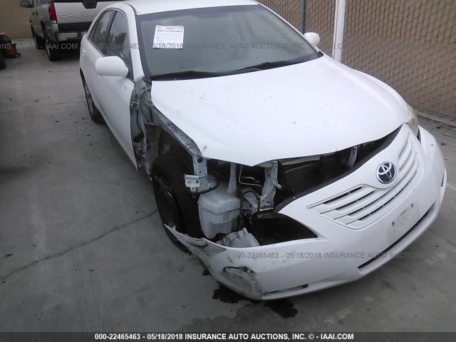 4T1BE46K19U858010 - 2009 TOYOTA CAMRY SE/LE/XLE WHITE photo 1