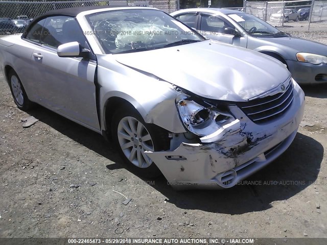 1C3BC5ED9AN159875 - 2010 CHRYSLER SEBRING TOURING SILVER photo 6