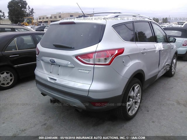 1FMCU0J98GUA12202 - 2016 FORD ESCAPE TITANIUM SILVER photo 4