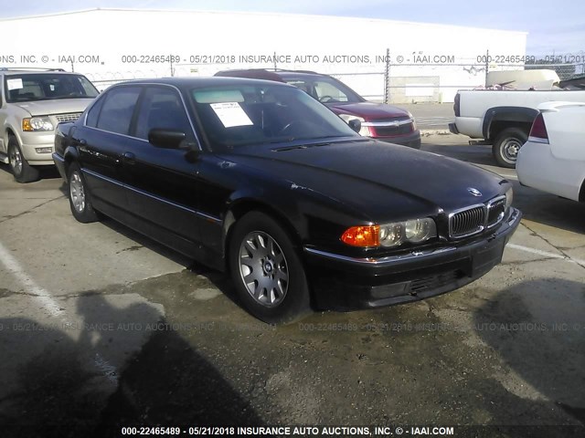 WBAGH8348YDP15176 - 2000 BMW 740 IL BLACK photo 1