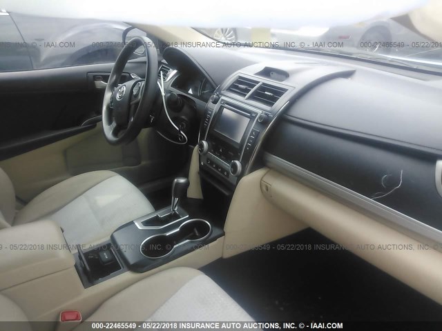 4T4BF1FKXCR256165 - 2012 TOYOTA CAMRY SE/LE/XLE 蓝色 照片 5