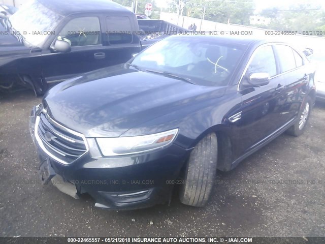 1FAHP2F81DG191311 - 2013 FORD TAURUS LIMITED BLACK photo 2