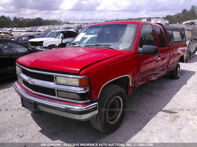 1GCGC29R6TE181437 - 1996 CHEVROLET GMT-400 C2500 RED photo 2