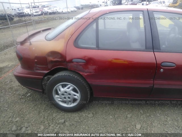 3G2JB5243XS853351 - 1999 PONTIAC SUNFIRE SE RED photo 6